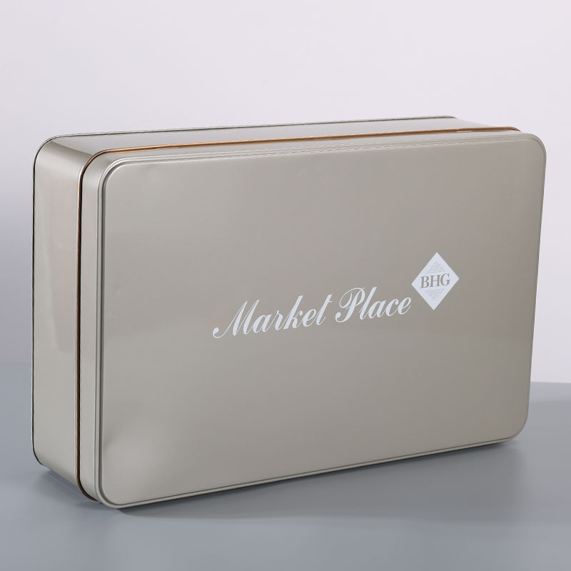 Cutie cadou dreptunghiulara personalizata din metal