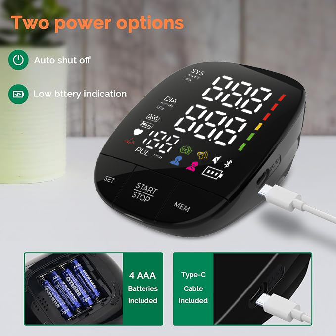 充電式デジタルマルチグループ上腕デジタル血圧メーターHomeuse