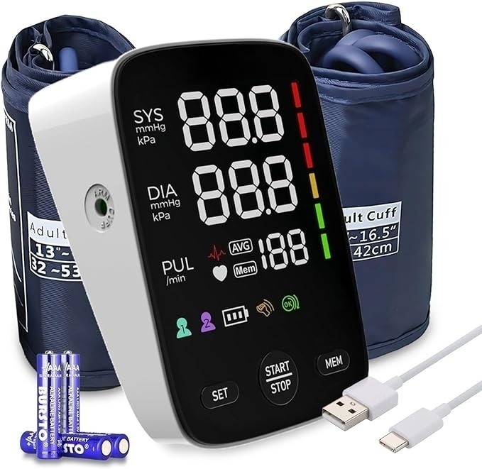 Wiederaufladbares Upper Arm USB WLAN -Blutdruck digitales Maschinenhaus Haushaus