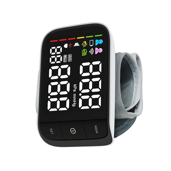 Écran LED portable Monice de pression artérielle du poignet Proviseur d'usine de Chine