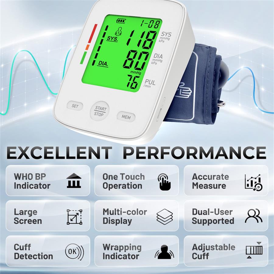 Vendre à chaud BP Machine Test de pression artérielle automatique Équipement de pression artérielle numérique Moniteur Cer Certificat