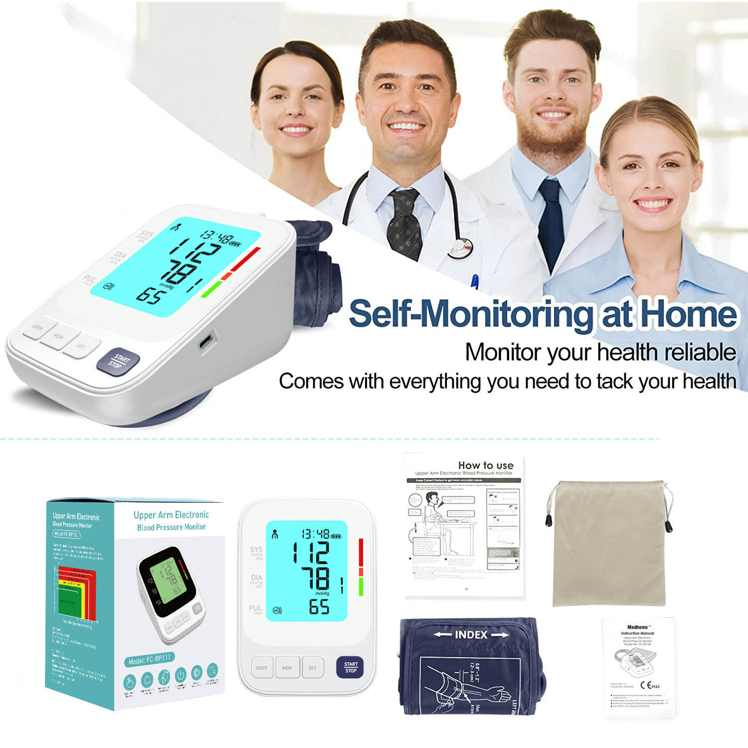 High-End Custom Digital Blood Pressure Monitor Manufacturer
