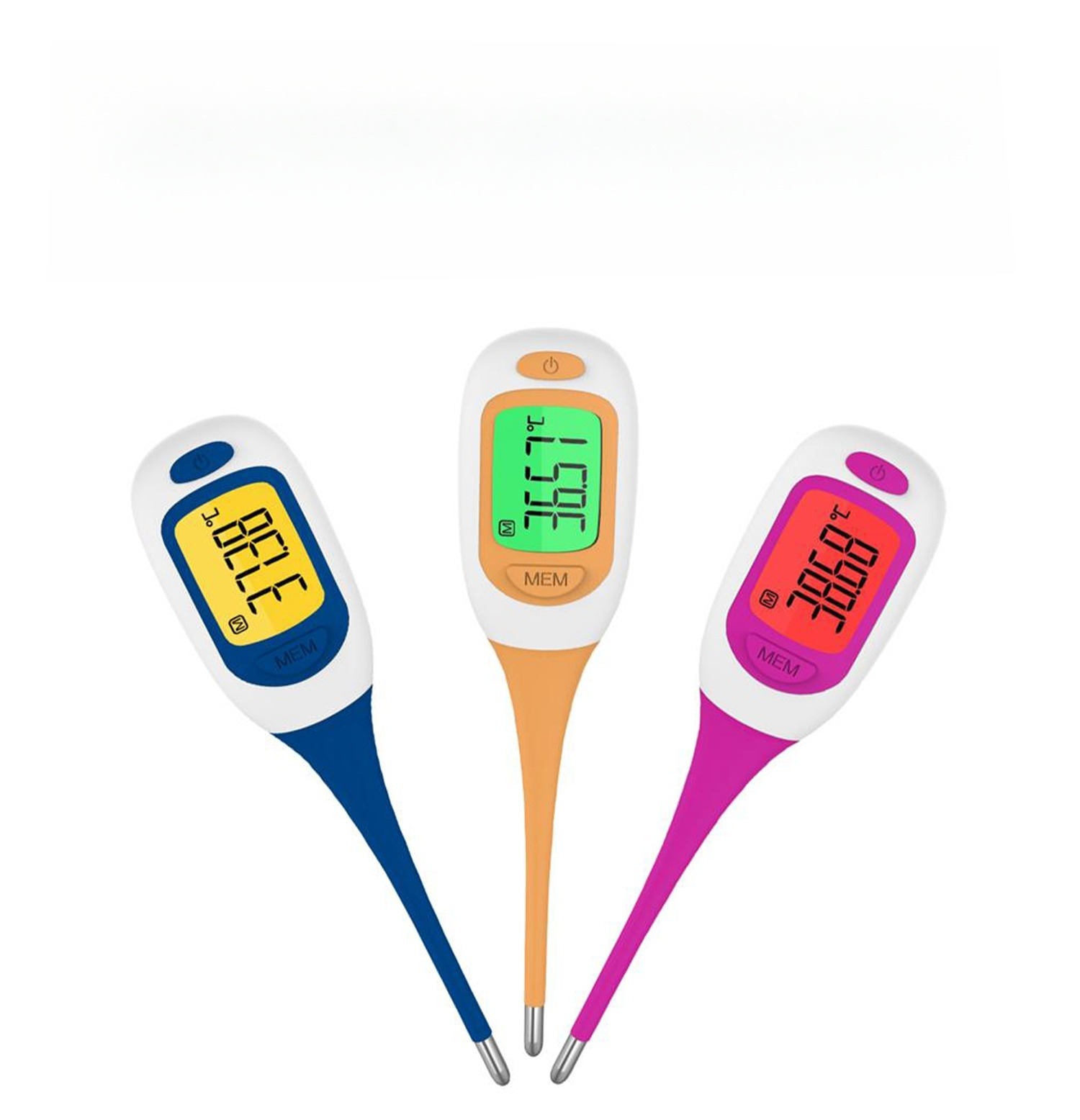 Ev İçi Bebeklerde Ağız Koltuk Altları İçin Elektronik Dijital Termometre