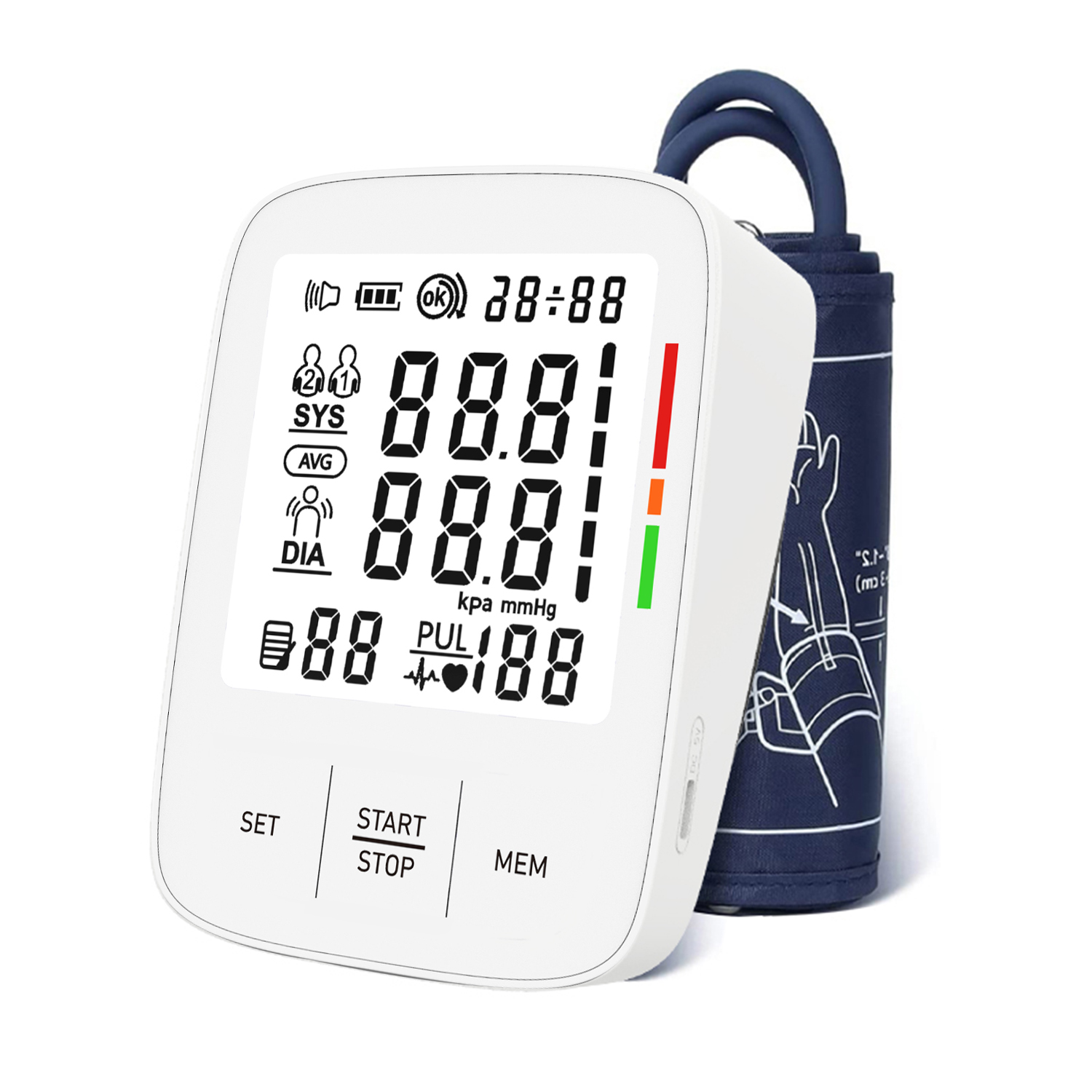 China China de alta precisão por atacado Medical Upland Digital Pression Monitor Fornecedor fabricante