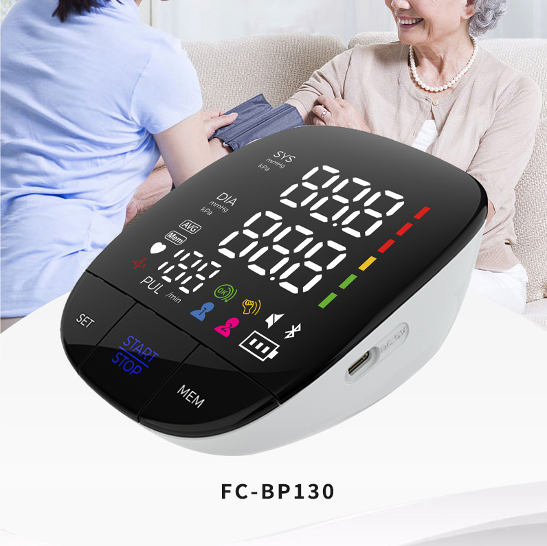 How To Take Blood Pressure At Home FC-BP130-White