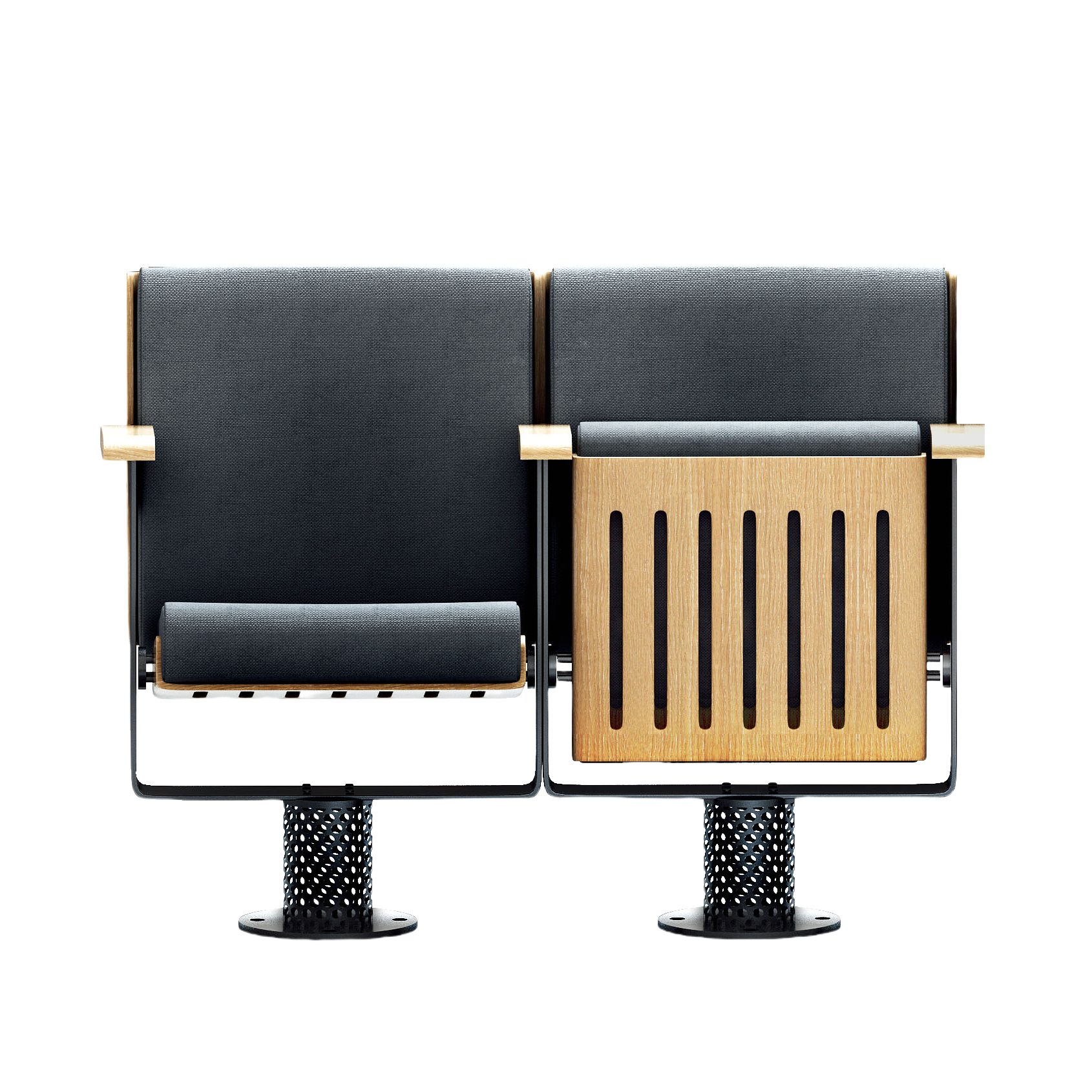 Cinema-grade adjustable couple chair LA-3206 - COPY - o2um2v