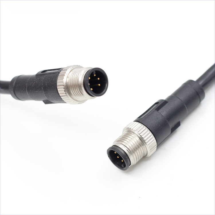 M12 6 Pin Formowane Męskie Kable