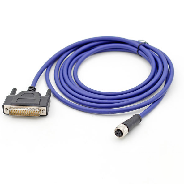 M12 2 3 4 5 6 8 12 17 a cable DSUB de 25 pines