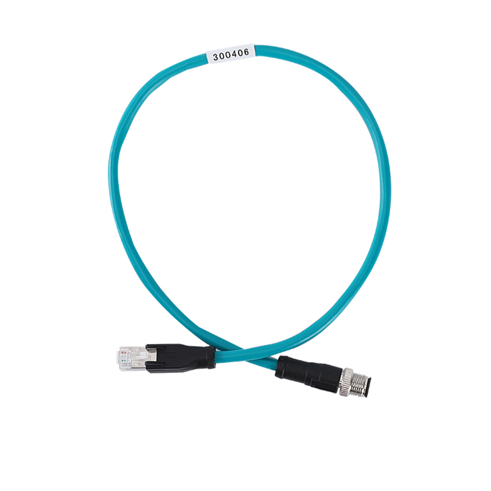 M12 D-codering naar RJ45 Profinet-kabel