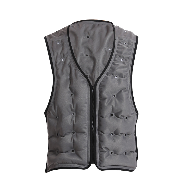 Veste de refroidissement à technologie noire de refroidissement par cycle d'eau 3D