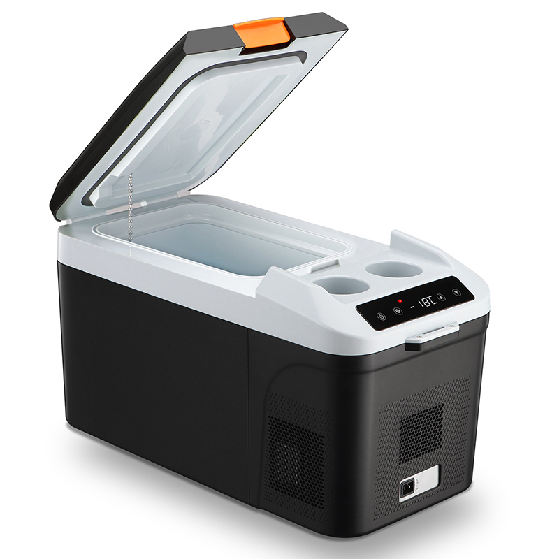 Car and home refrigerator with screen show