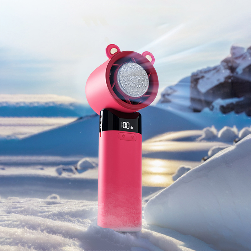 Cutting edge technology cooling fan by hand