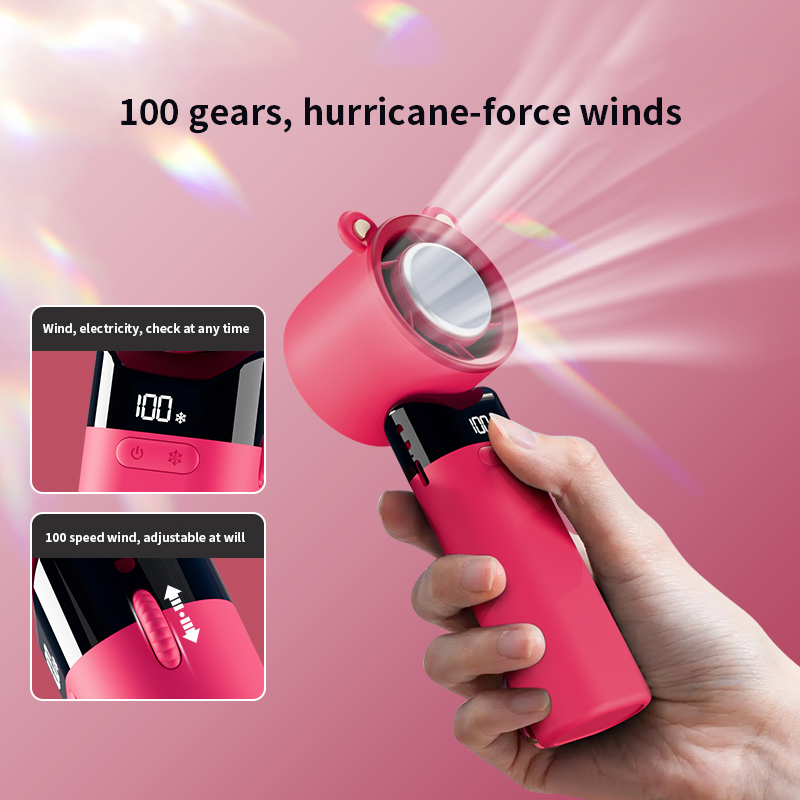 Fan portatile leggero, comodo e potente