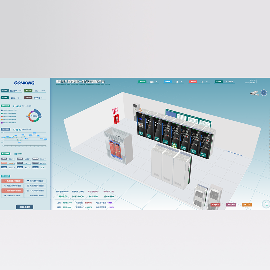 Digital AI Autonomous Operation and Maintenance Management Platform for Power Distribution Facilities