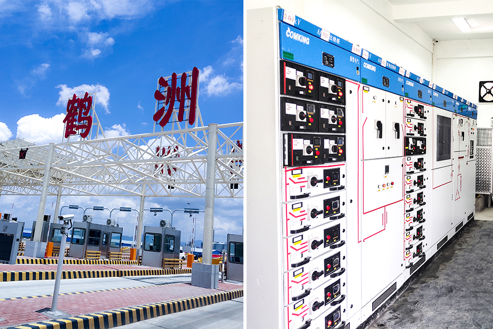 2021.8.1 Zhuhai Honghe Bridge GCK Low Voltage  Switchgear Project