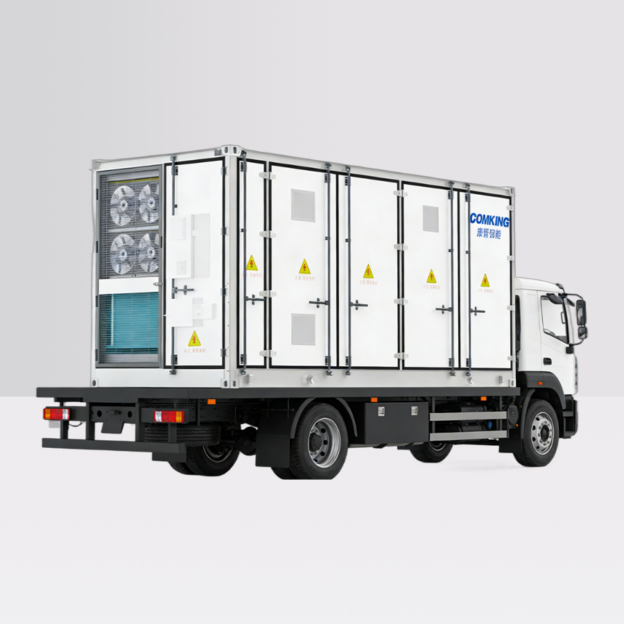 Grande veicolo mobile di accumulo di energia da 3.132 MWh