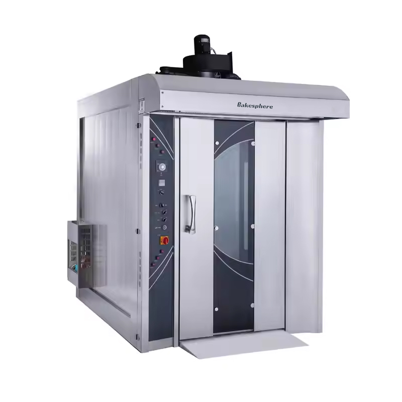 Commercial Bakery Rotary Oven - 1 Trolley 32 Trays