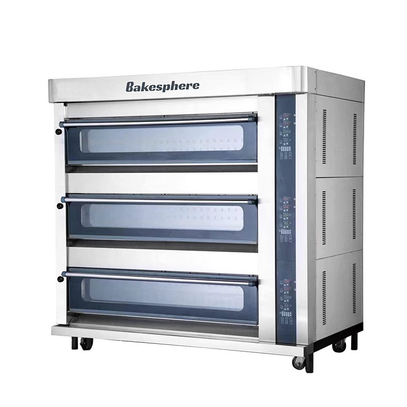 Luxury Gas Oven - 3 Deck 9 Trays