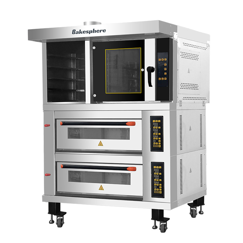 Bakery Hot Air Convection Oven Baking Equipment Combination