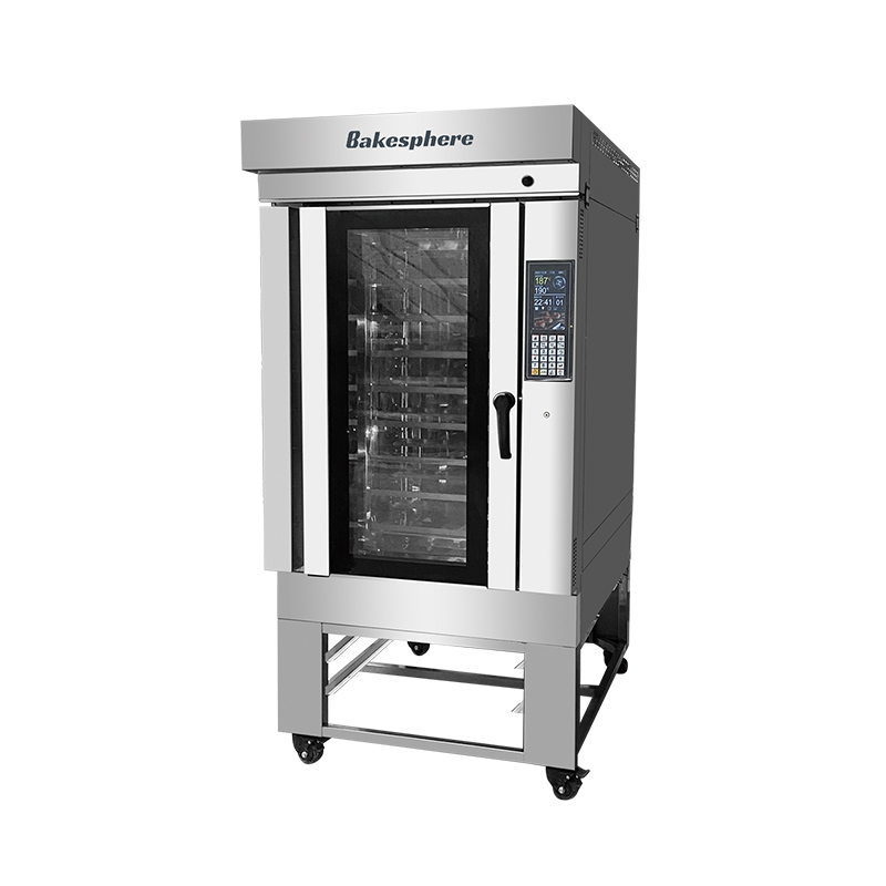 Bakery Gas Convection Oven 10 Trays Rotating Rack Oven