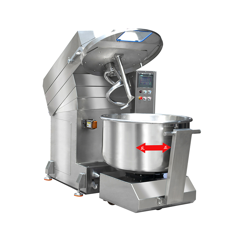 Barrel-removable 100KG Spiral Dough Mixer Machine