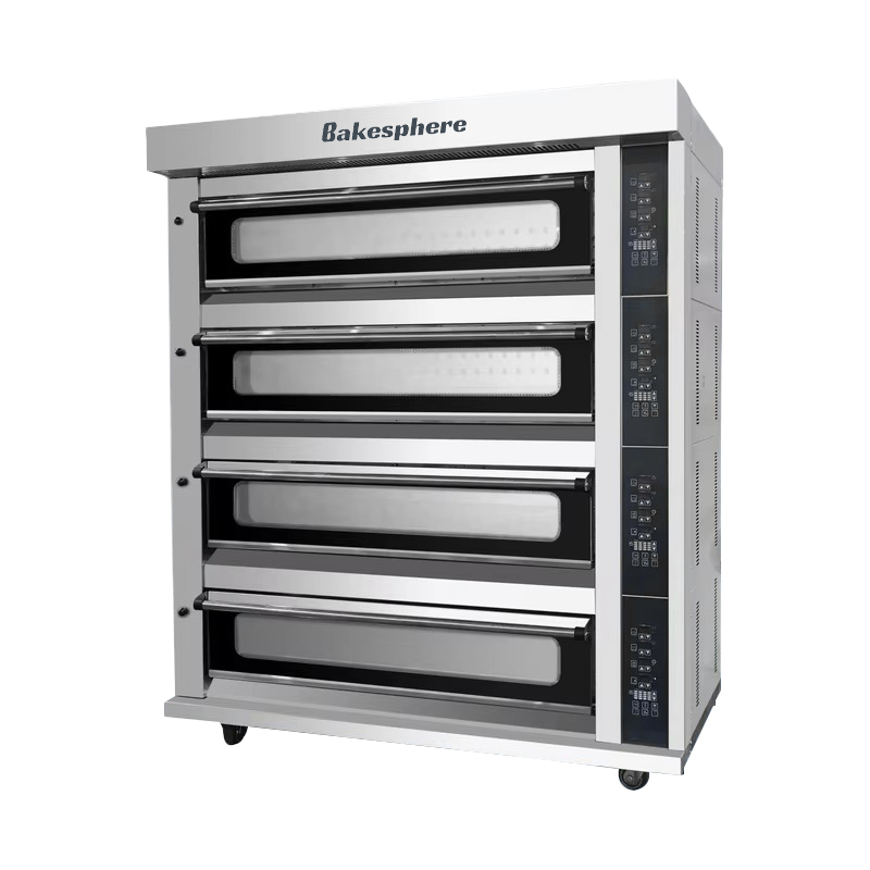 4 Deck 16 Trays Gas Deck Oven