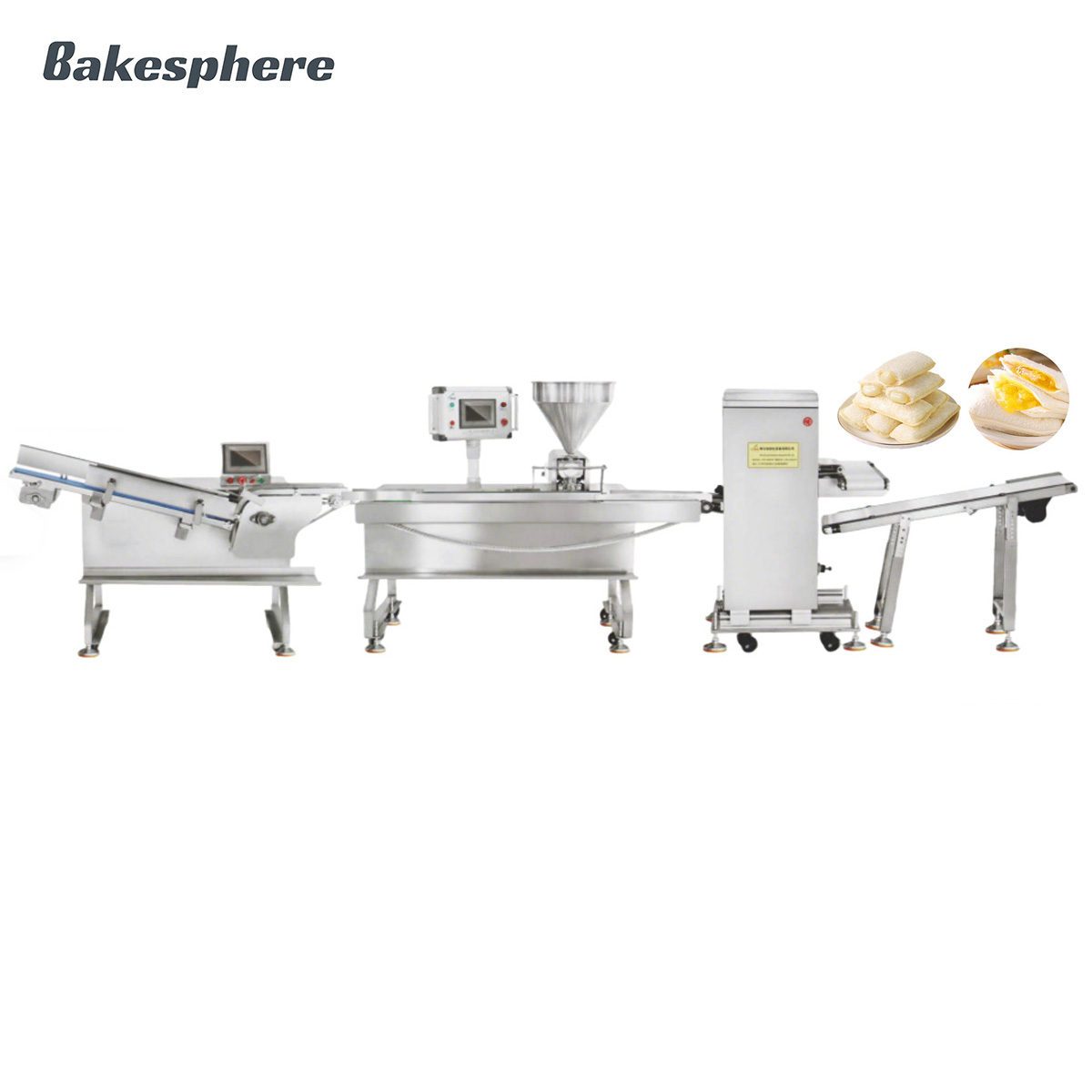 Automatic Pocket Bread Filling & Sealing Line (Single Row)