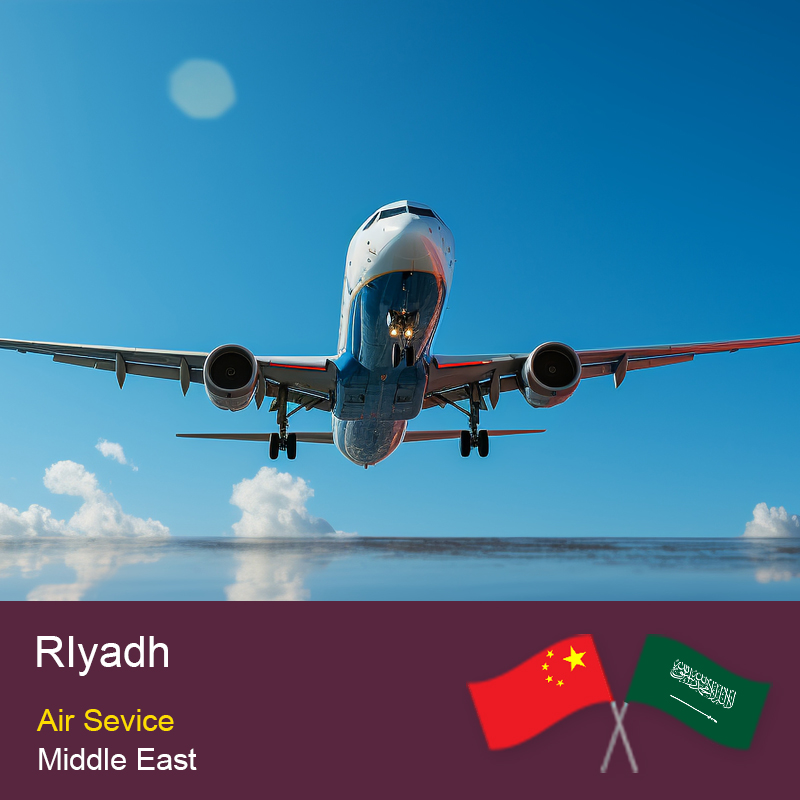 China Flies to Riyadh