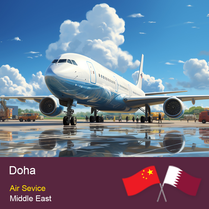 Air freight service from China to Doha