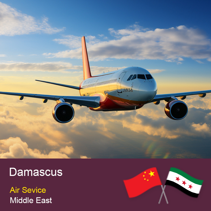 China to Damascus Cargo Shipping and Logistics Solutions