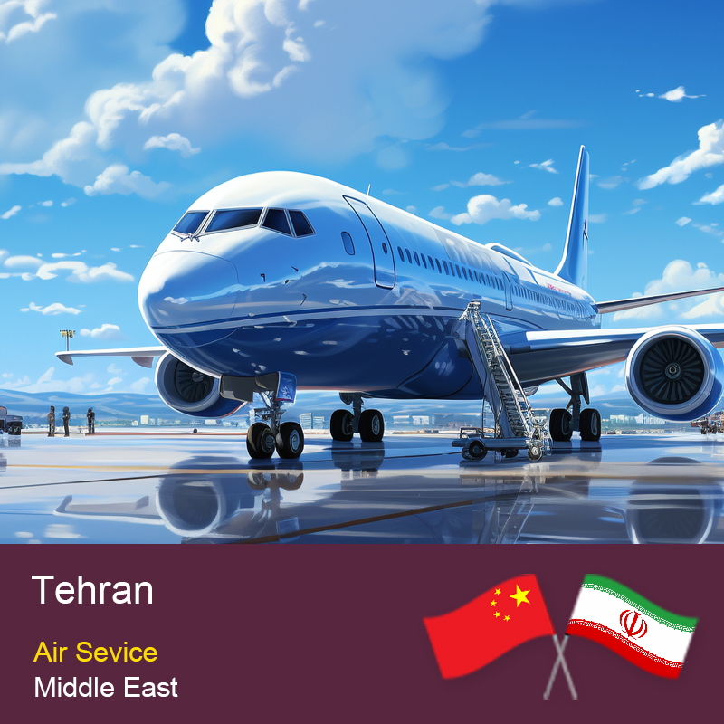 Freight services from China to Tehran