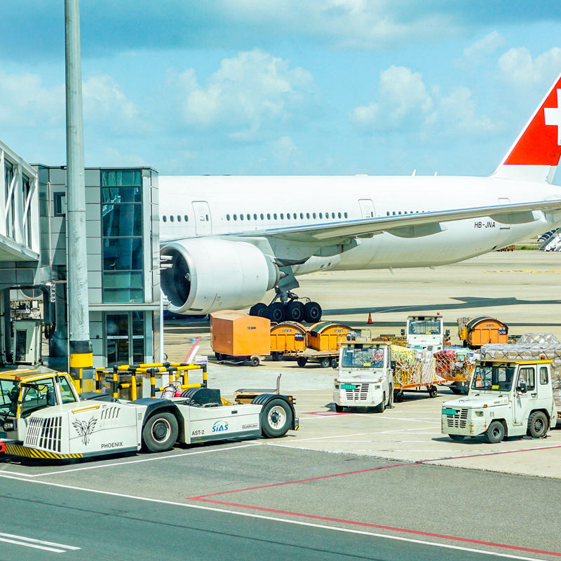 शेन्ज़ेन से सीरिया तक हवाई माल ढुलाई रसद