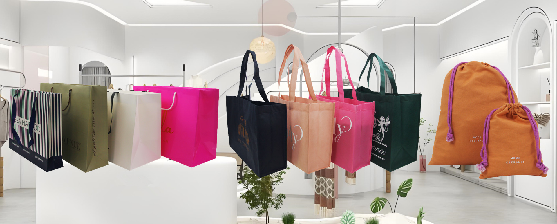 Sacs à provisions sur personnalités