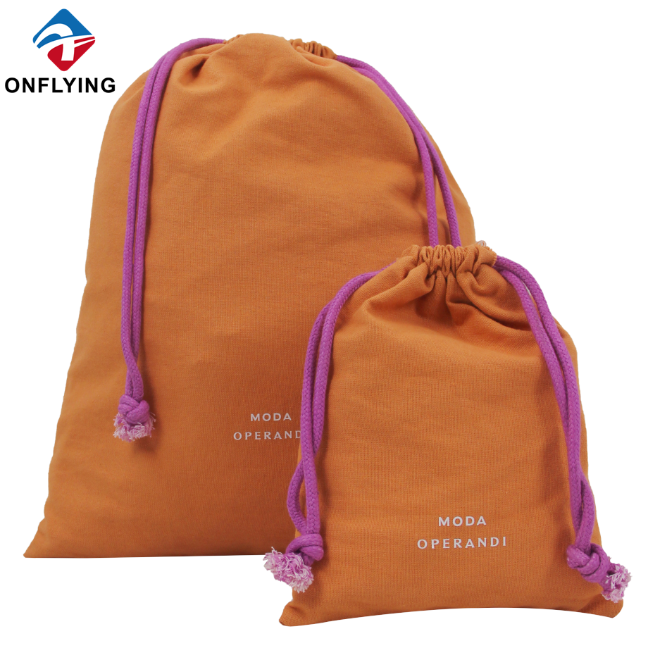 ジュエリーの衣類コットンパッキングドローストリングバッグファクトリーメーカー