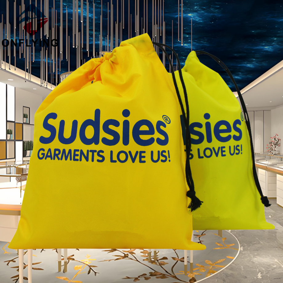 Polyester Drawstring Bag factory China
