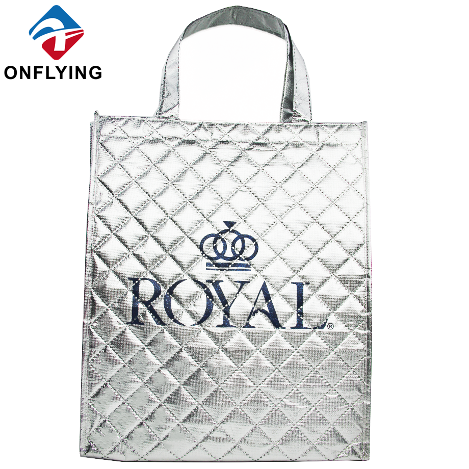 ブティックカスタムキルティングされていない非織りショッピングバッグ卸売メーカー