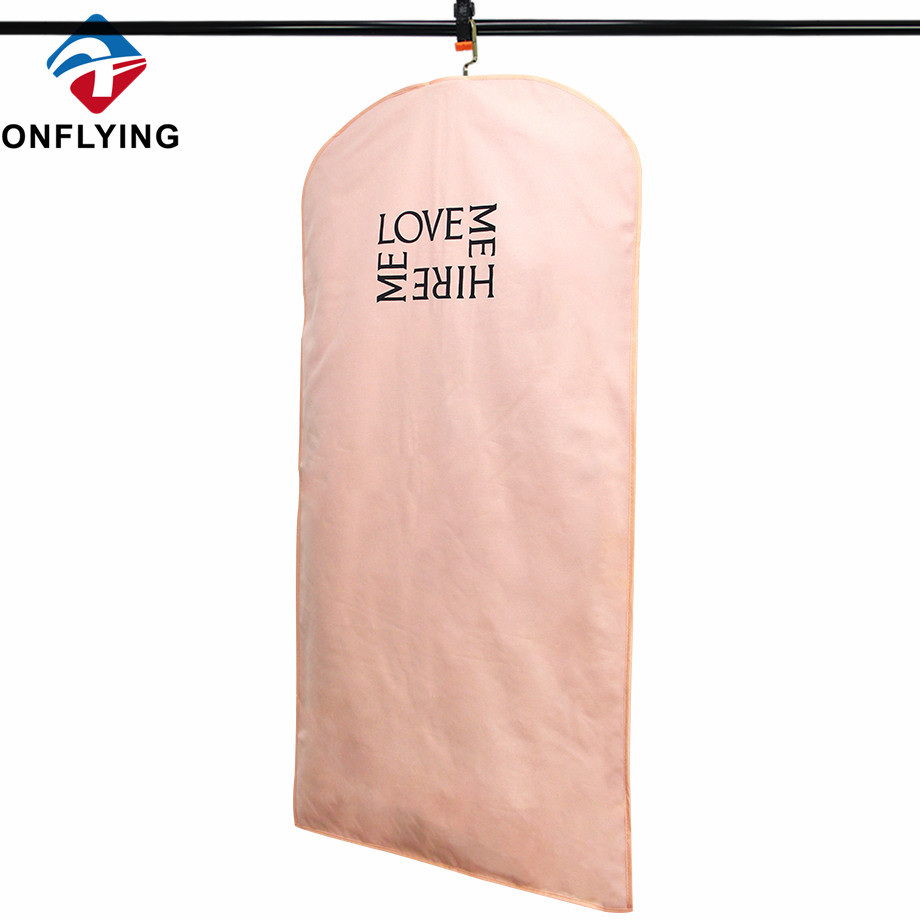 Canvass Custom Clothes Luxury Garment Coat Cotton Bags Factory Supplier