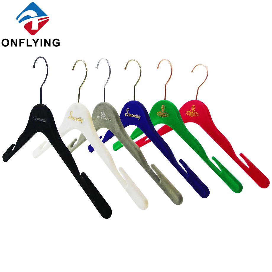 Heavy Duty Custom Velvet Wedding Dress Hangers Manufacturer Supplier