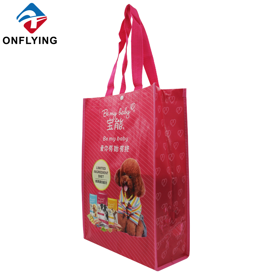 コーティングされていないプロモーションショッピングプリントロゴバッグ卸売サプライヤー