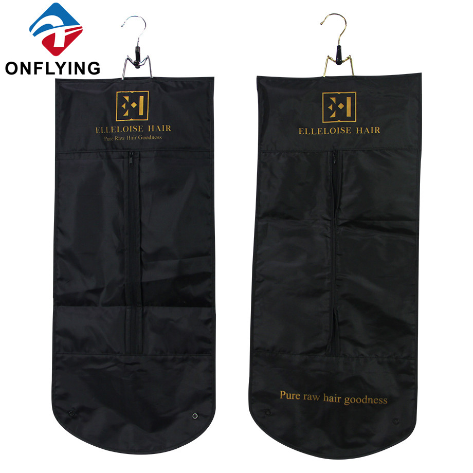 ポリエステルカスタムヘアエクステンションウィッグストレージヘアバッグファクトリーサプライヤー
