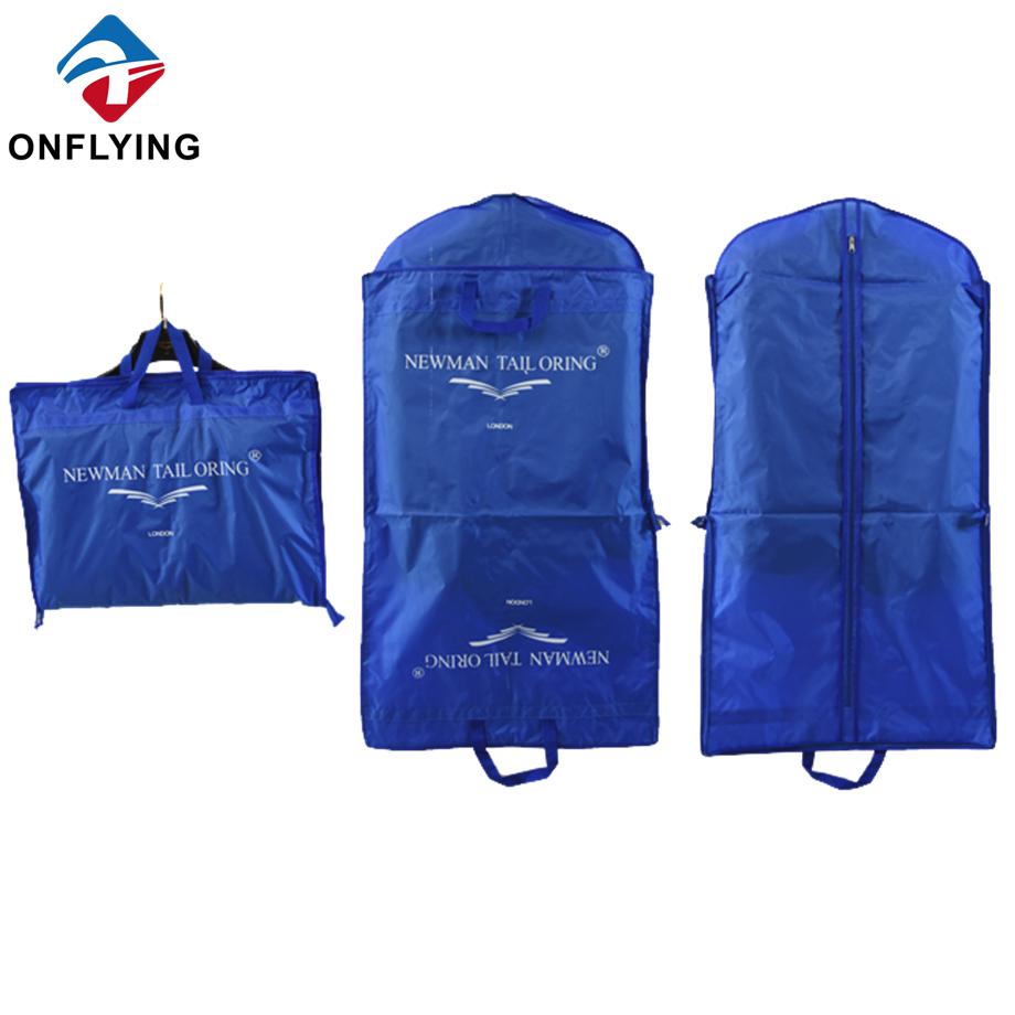 再利用可能な梱包カスタムガーメントスーツの防水バッグ工場メーカー