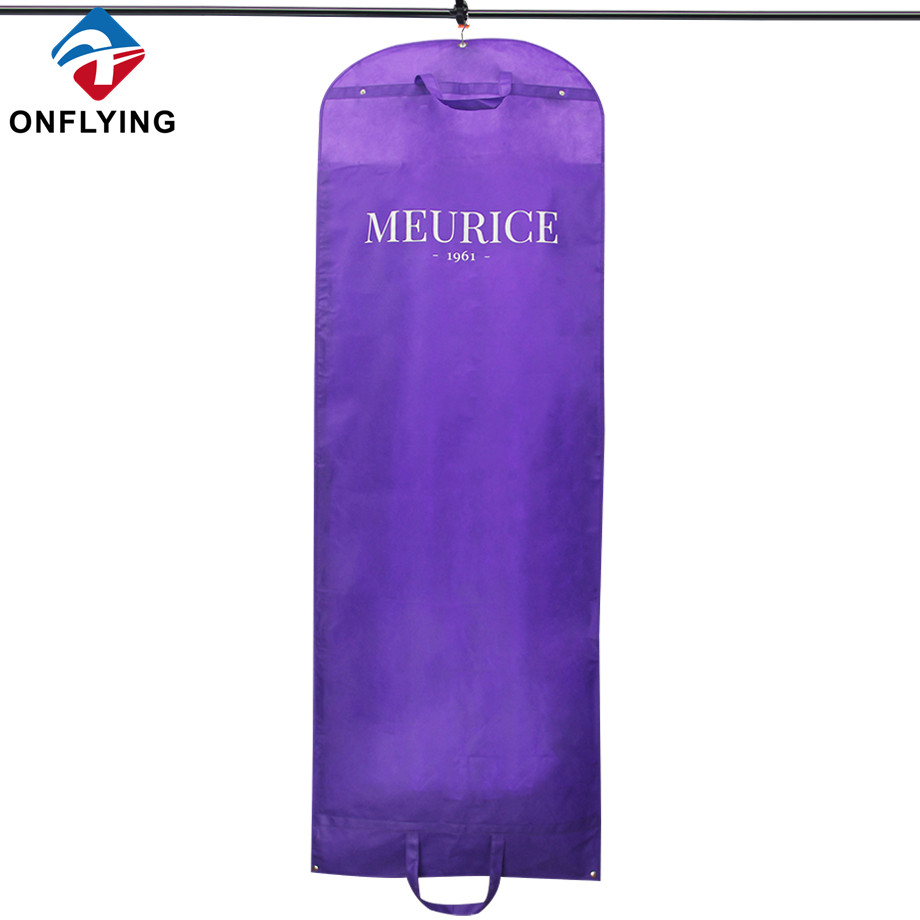 クリアPVCウィンドウ長いウェディングドレス衣服バッグカスタムロゴファクトリーチャイナ