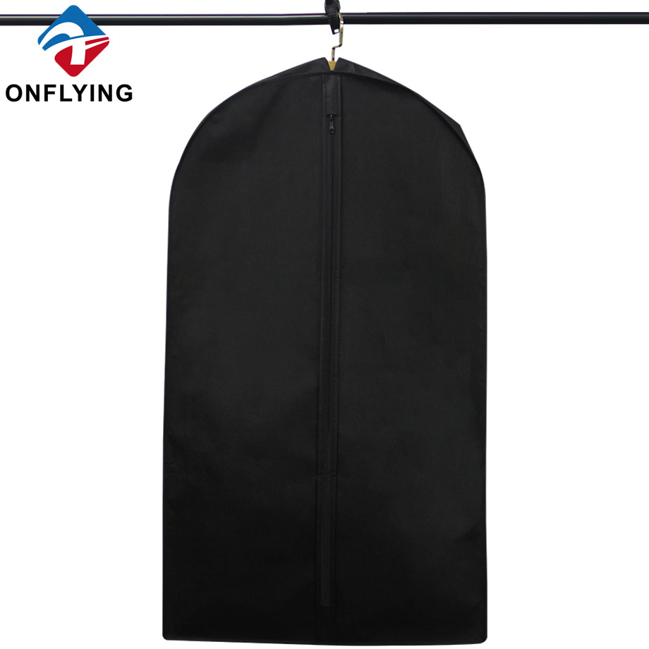 Biodegradable Garment Cover Non Woven Suit Clothes Storage Bag Factory Supplier