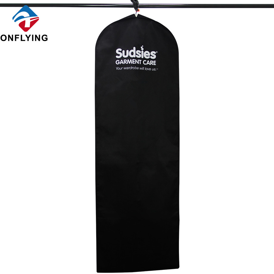 ロングガーメントウェディングガウンカバー織られたドレスバッグパッケージファクトリーサプライヤー