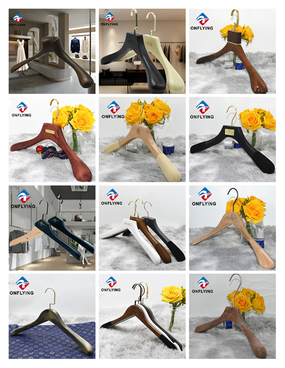 wooden coat hangers factory
