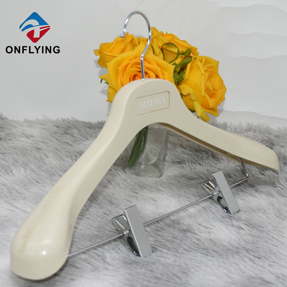 ホットセラースーツコートパンツスカートプラスチックハンガー中国メーカー