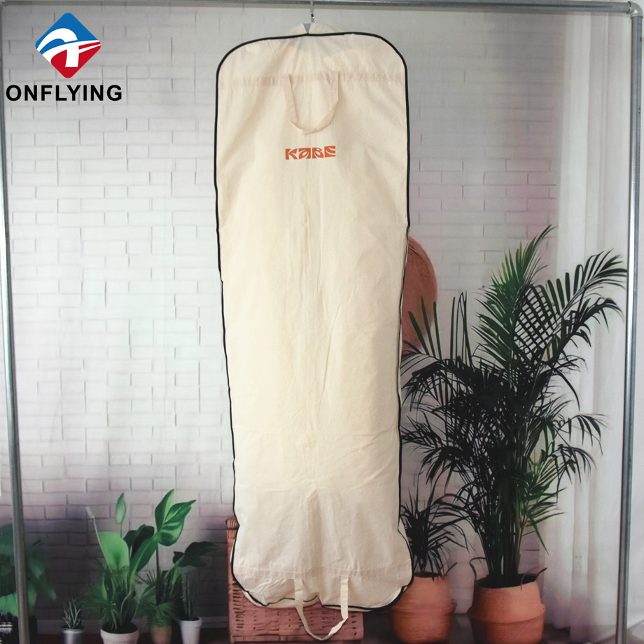 高品質のウェディングドレスキャンバス綿服ダストカバーファクトリーチャイナ