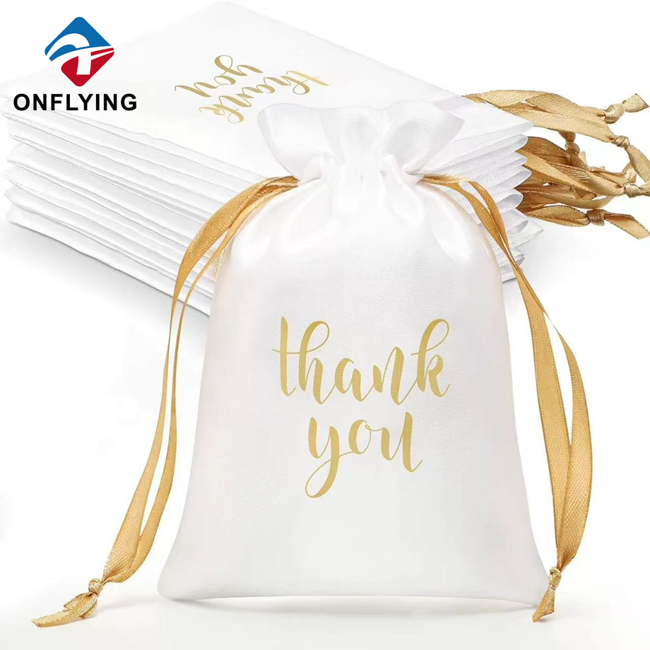 豪華なカスタム耐久性のある防水性再利用可能なポリエステルドローストリングバッグ中国のサプライヤー