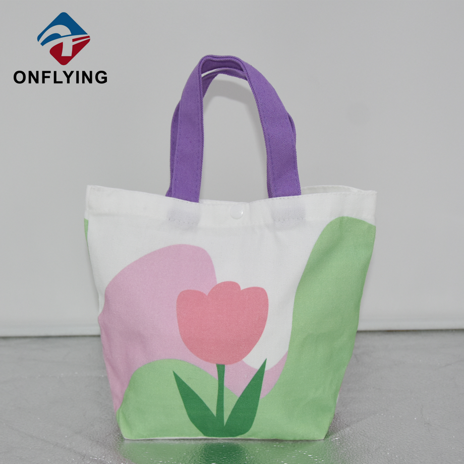 高品質の豪華なトップエンド耐久性のある再利用可能なコットントートバッグ中国のサプライヤー