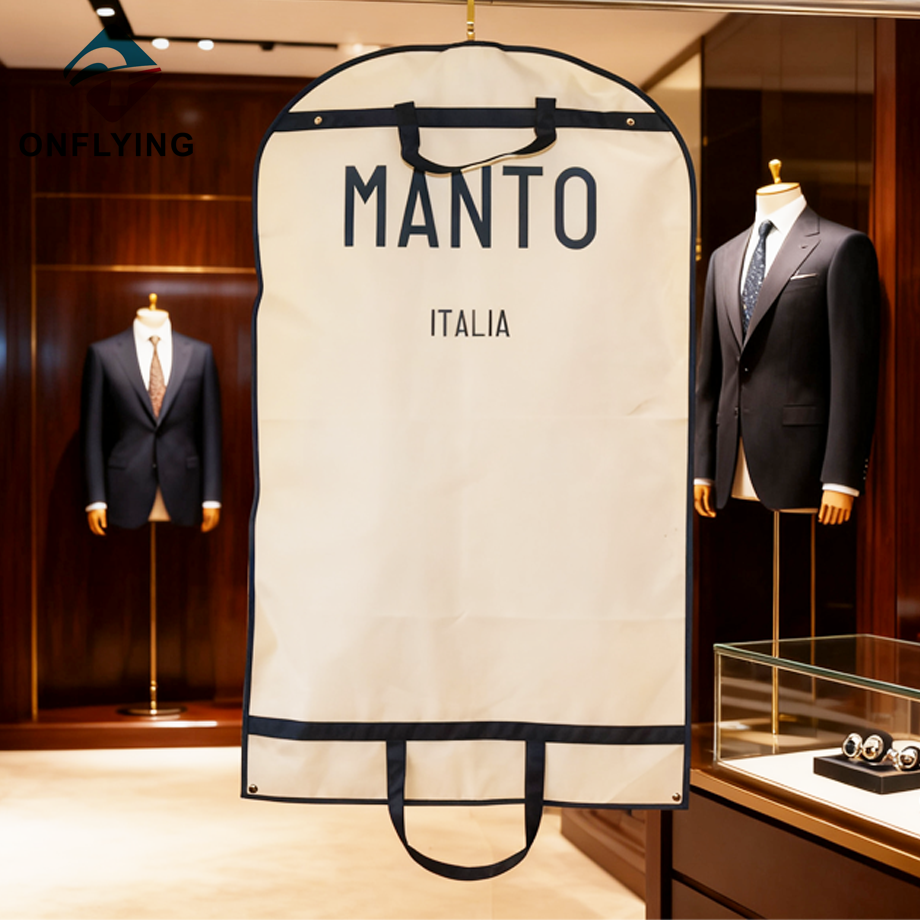 高級耐久性のある持続可能なガーメントスーツオックスフォード衣類バッグ中国工場